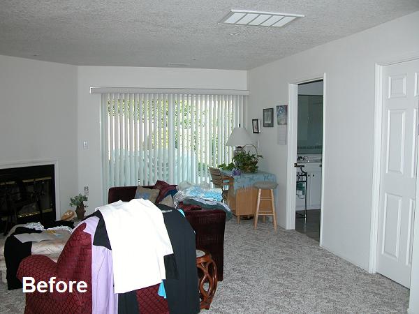 Before Home Staging, Home Staging Thousand Oaks, Home Staging, Faux Painting, Custom  Art, LB Interiors,